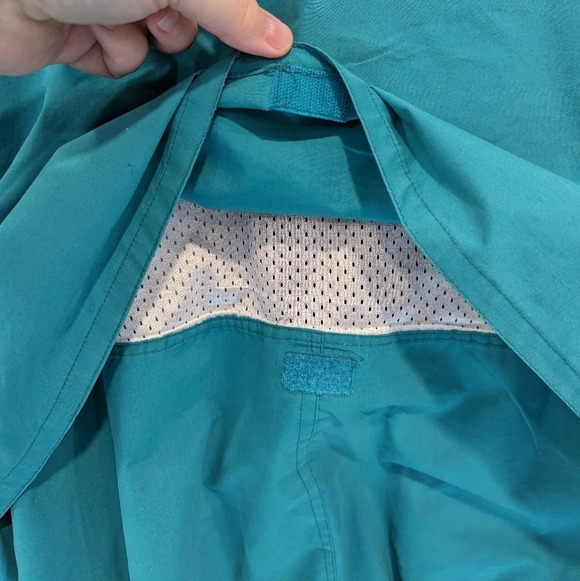 Vintage Canada Sportswear Co. Teal Green Zip Bomber Wind  Breaker Men's Medium - Picture 6 of 10